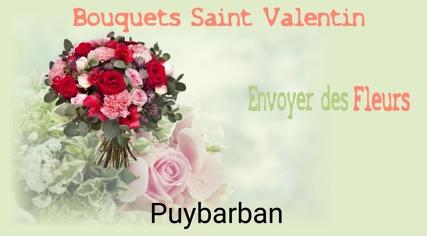 Roses de Saint-Valentin livrées à Puybarban